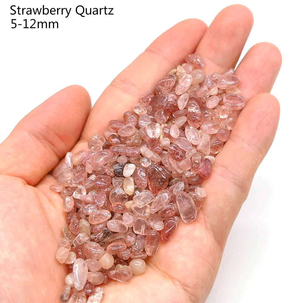Natural Stones Crystals Quartz Chips Material Gravel