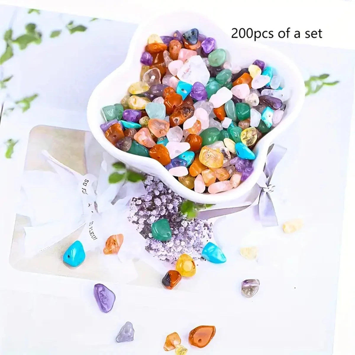 Natural Chips Stone Beads 5-8mm Healing Crystals