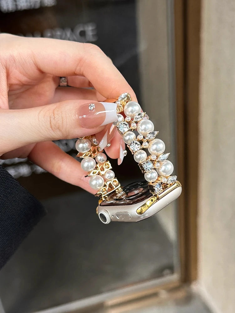 Luxury Diamond Band For Apple Watch  Strap For iWatch
