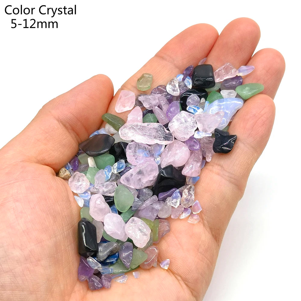 Natural Stones Crystals Quartz Chips Material Gravel