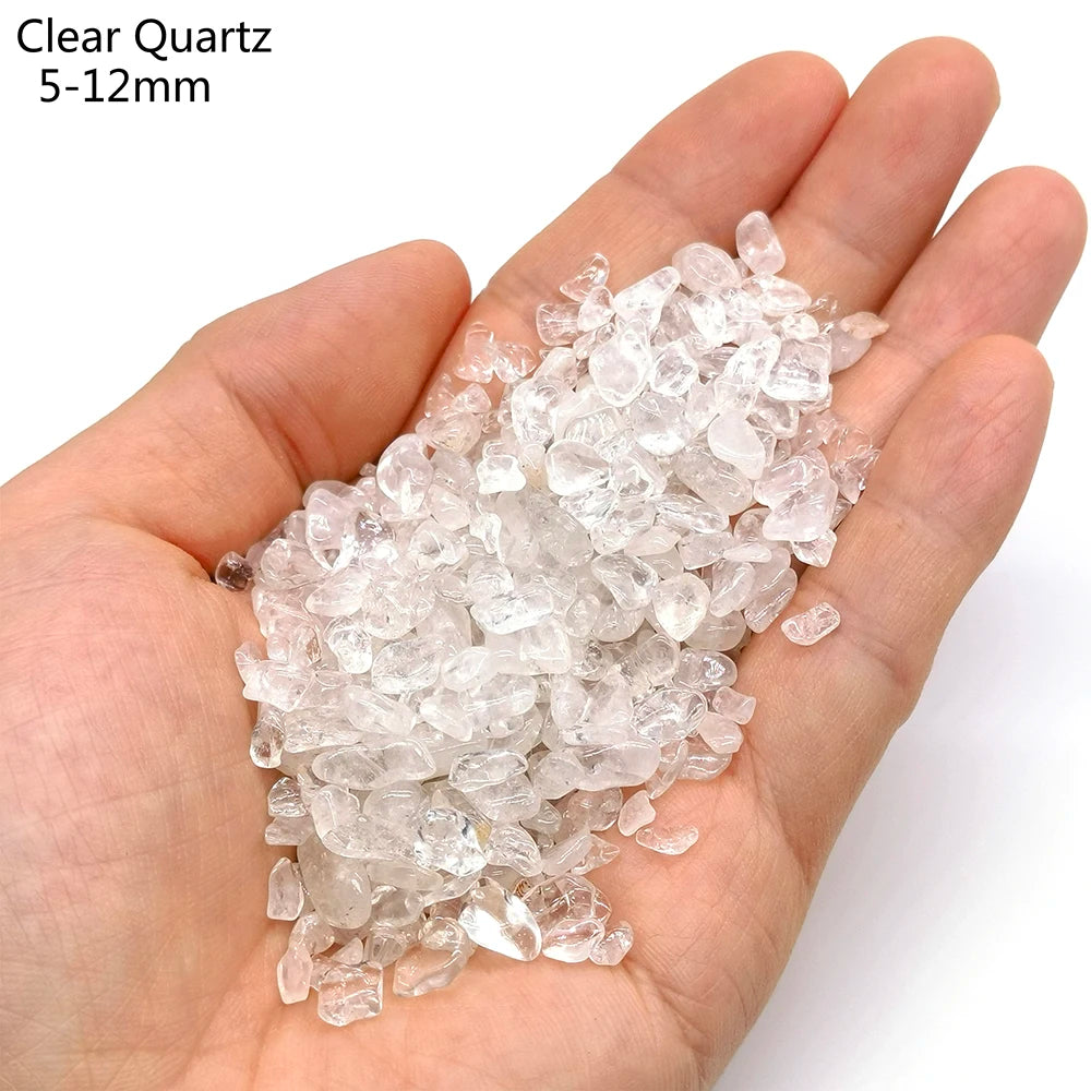 Natural Stones Crystals Quartz Chips Material Gravel