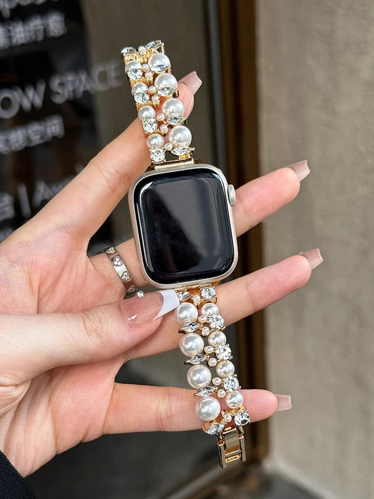 Luxury Diamond Band For Apple Watch  Strap For iWatch