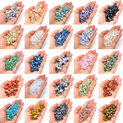 Natural Stones Crystals Quartz Chips Material Gravel