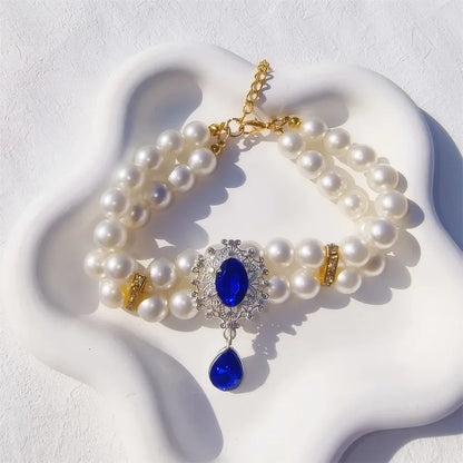 Pendant Wedding Costume Dog Cat Crystal Jewelry Accessories